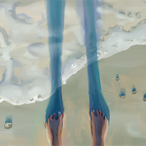 Kirsty Boar - Beach Feet